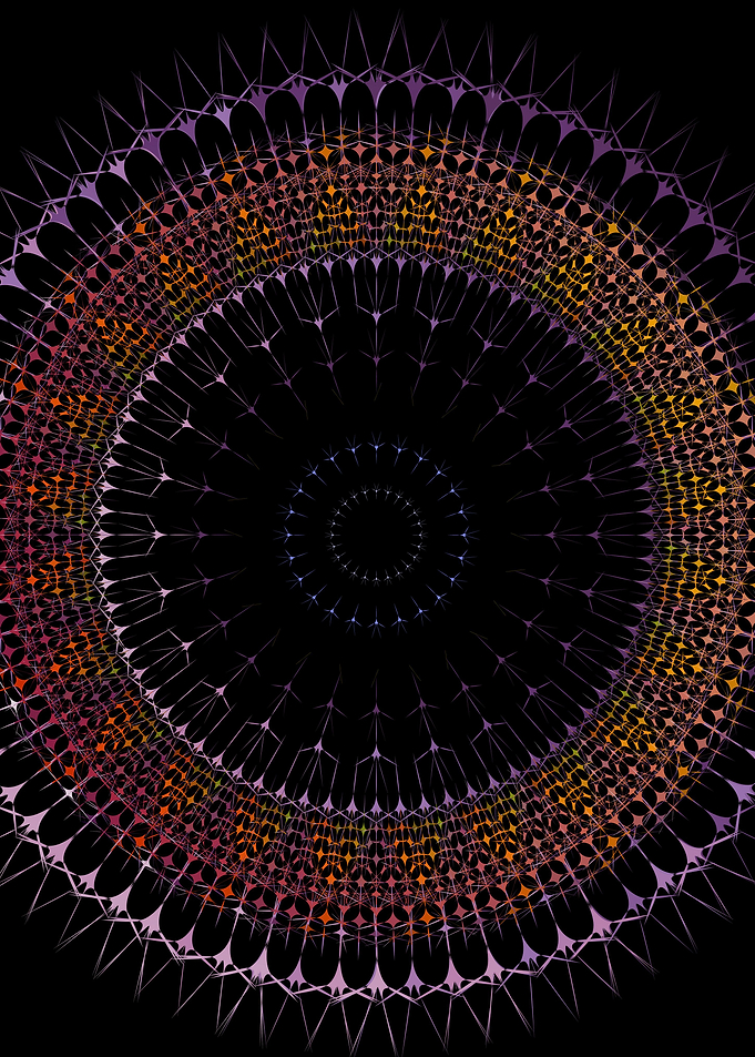 Bohemian tribal Mandala