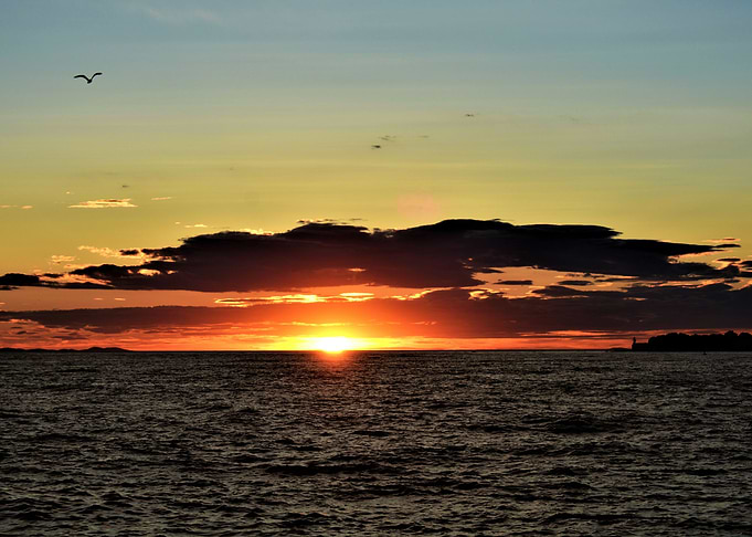 Cloudy Sunset