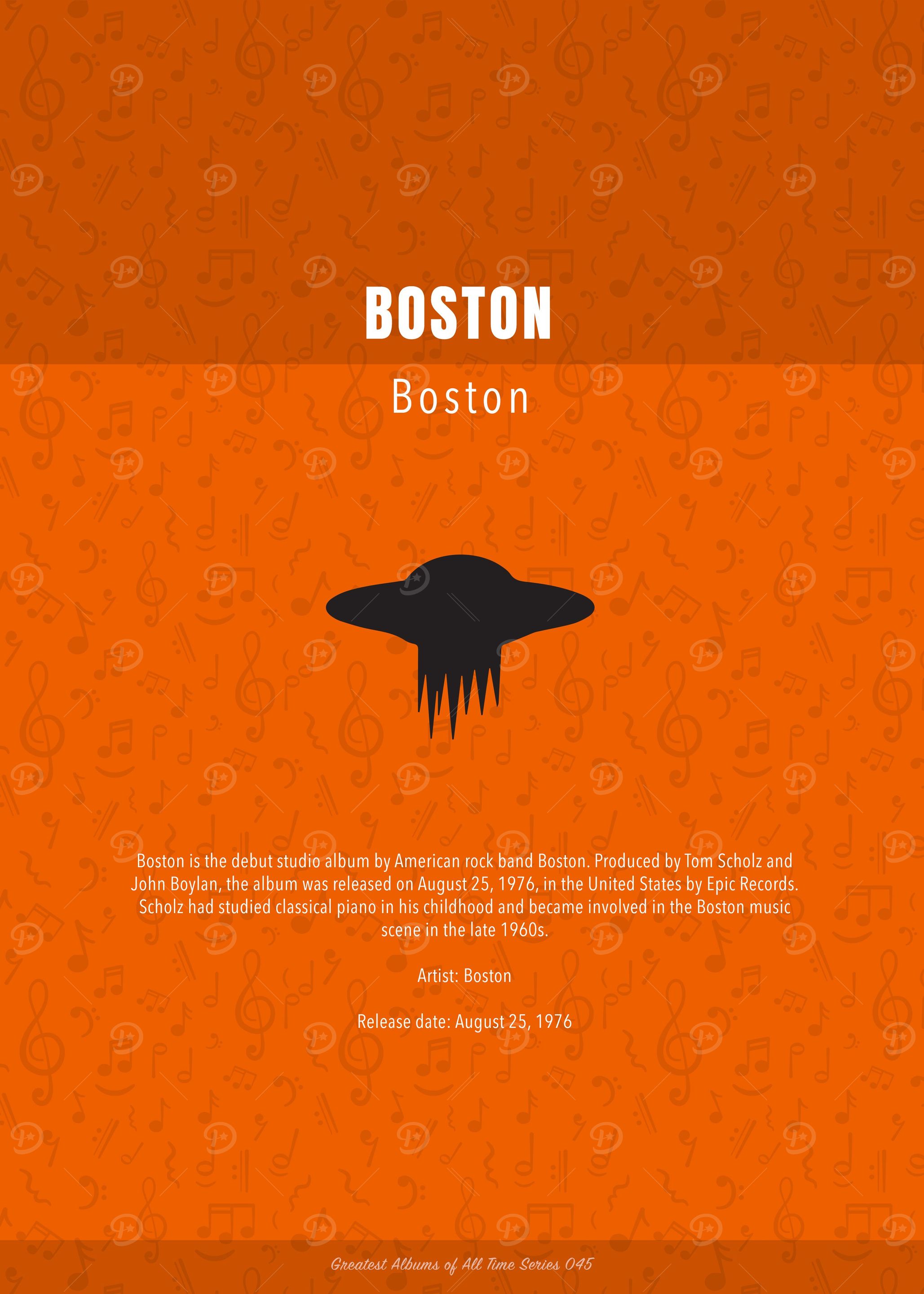 Boston Album Cover
