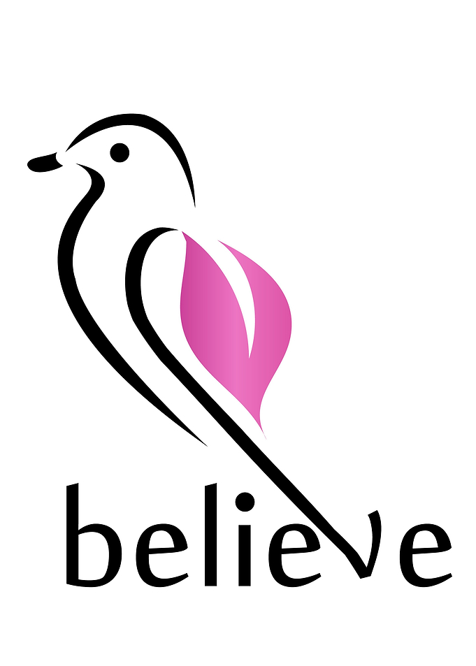 BELIEVE Cute little bird