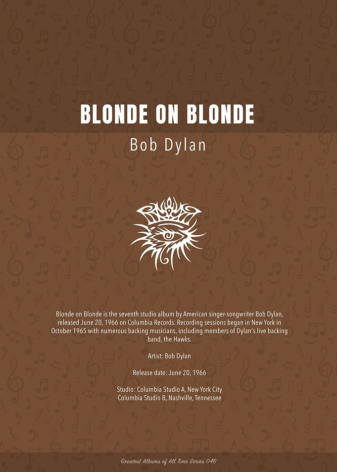 Blonde on Blonde Bob Dylan
