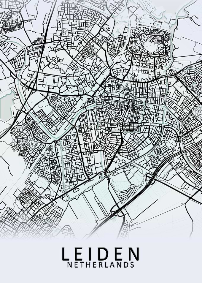 Leiden Netherlands Map