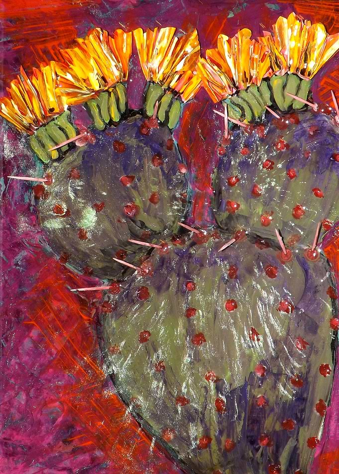 Purple Prickly Pear