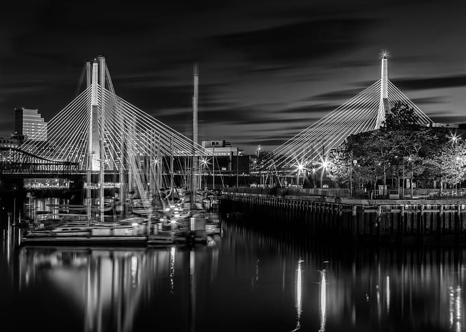 BOSTON Bunker Hill Bridge