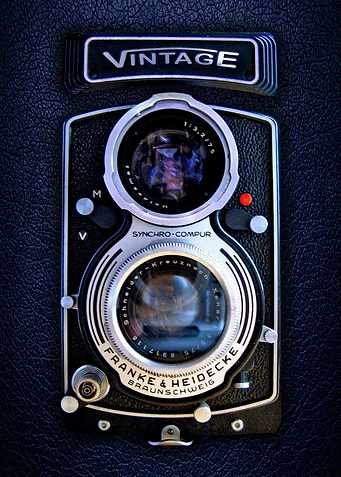 Unique retro Black Camera