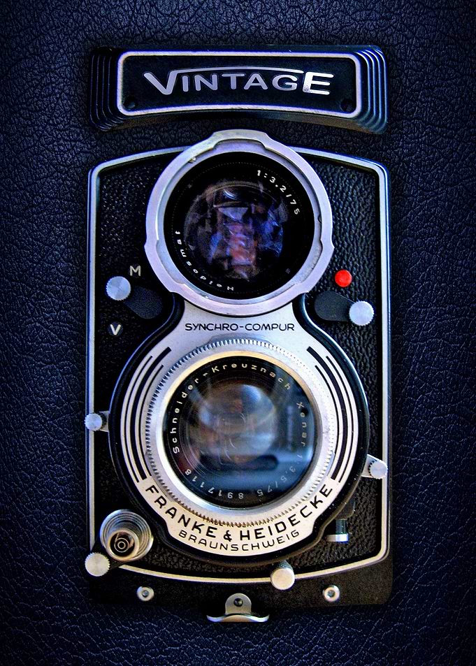 Unique retro Black Camera