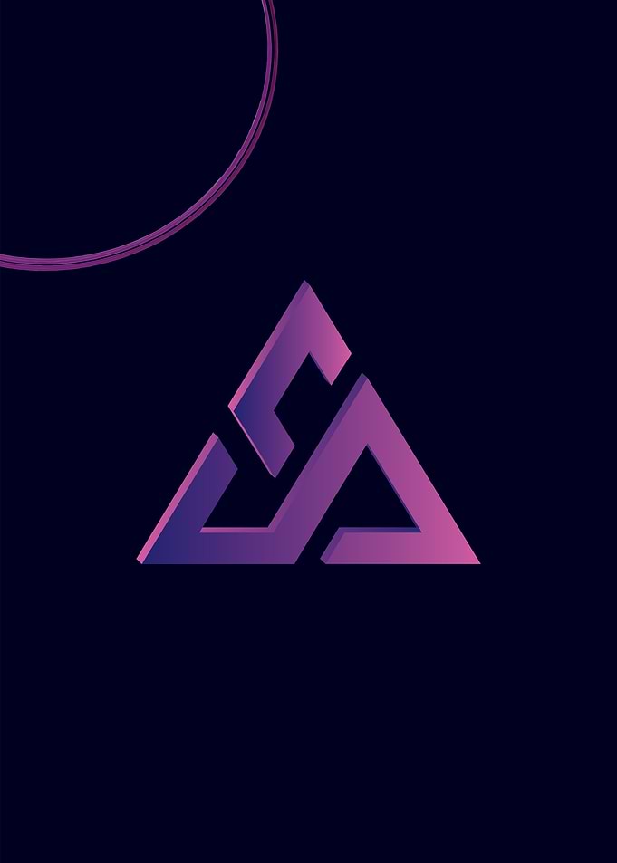 Modern Minimalist Triangle