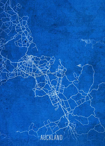 Auckland City Street Map