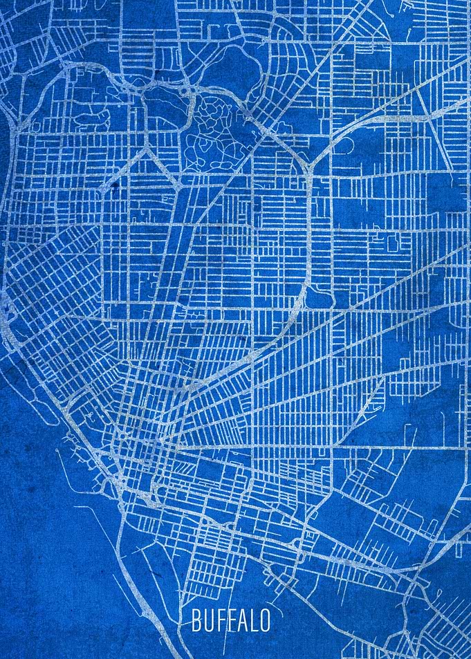 Buffalo City Street Map