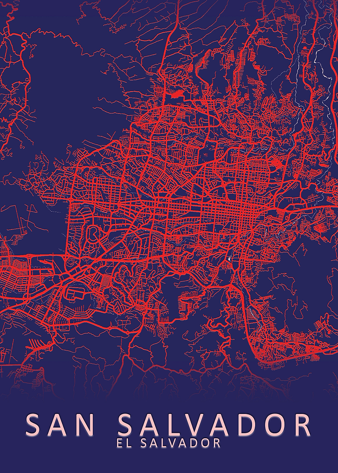 San Salvador City Map