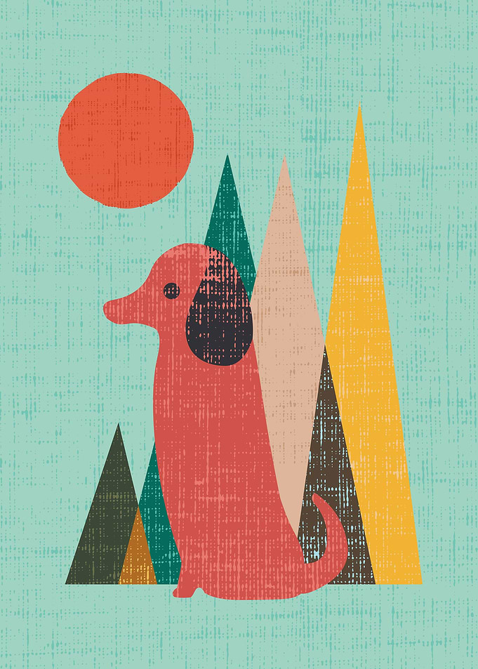 Waiting for You Dachshund