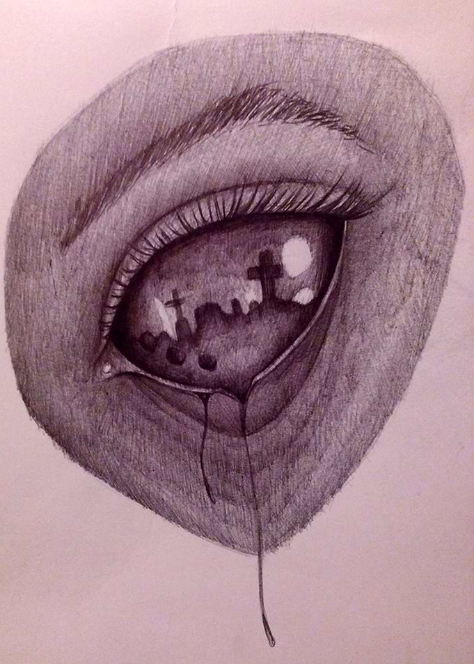 tear at the graveyard