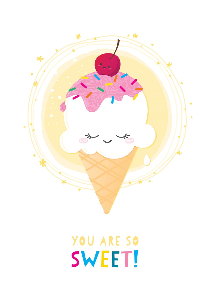 Kawaii Icecream sweet