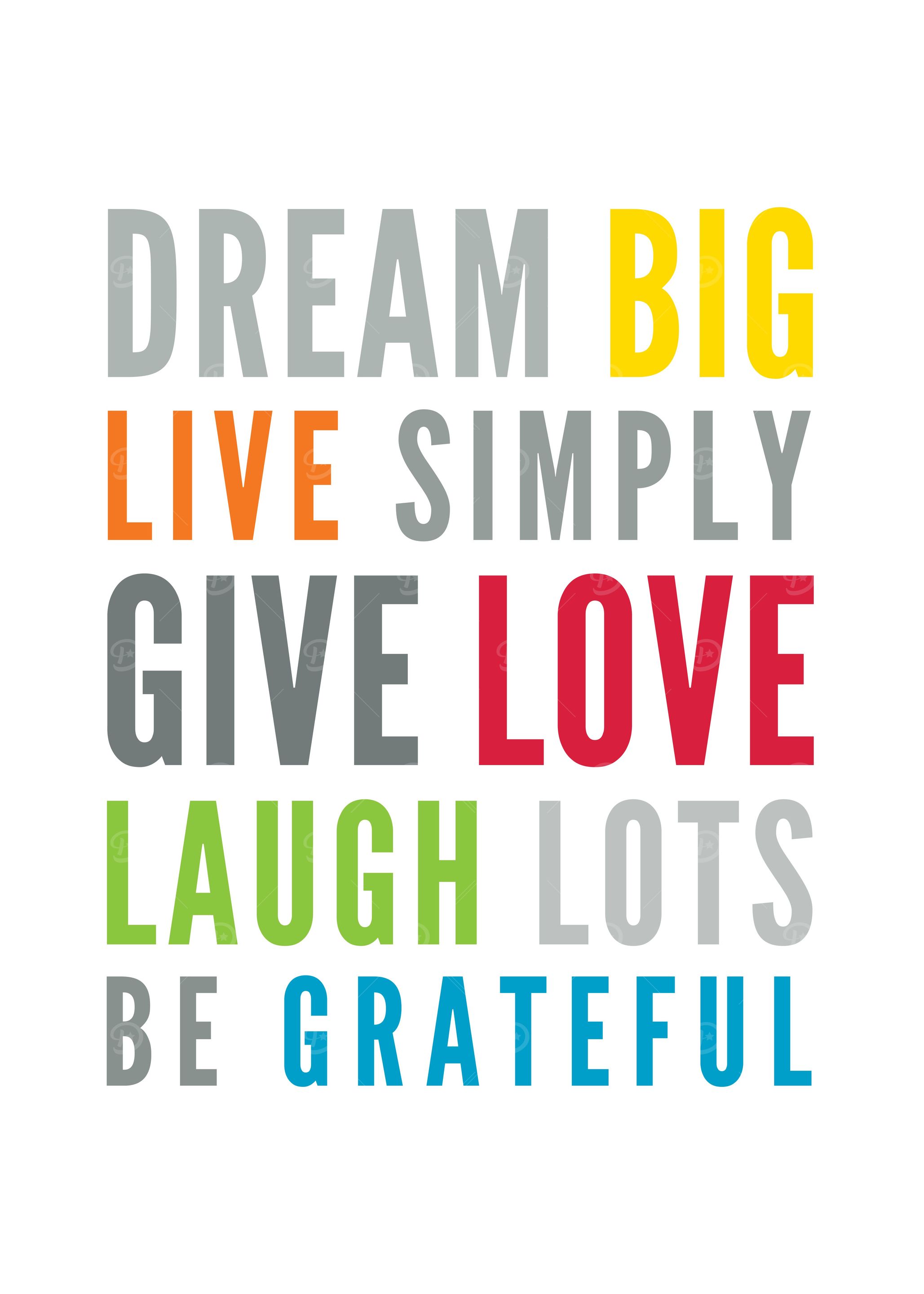 Words to live by BRIGHT