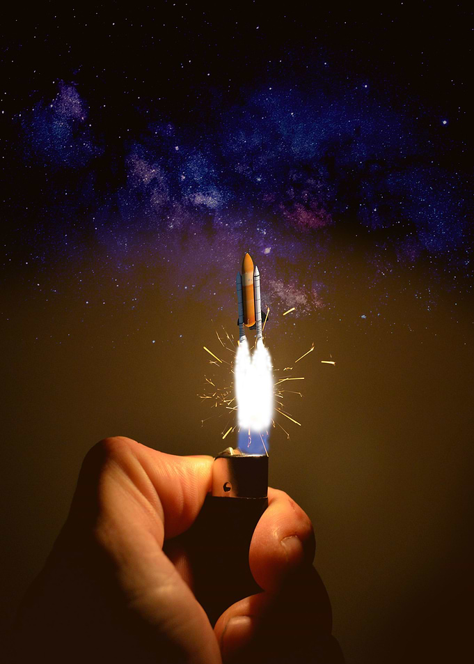 lighter on