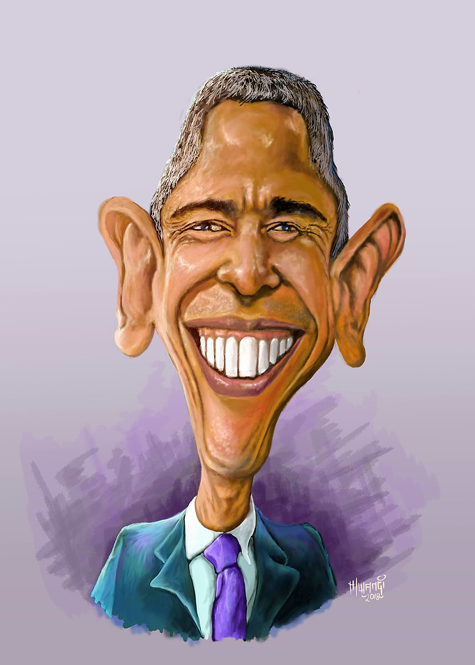 Obama Caricature