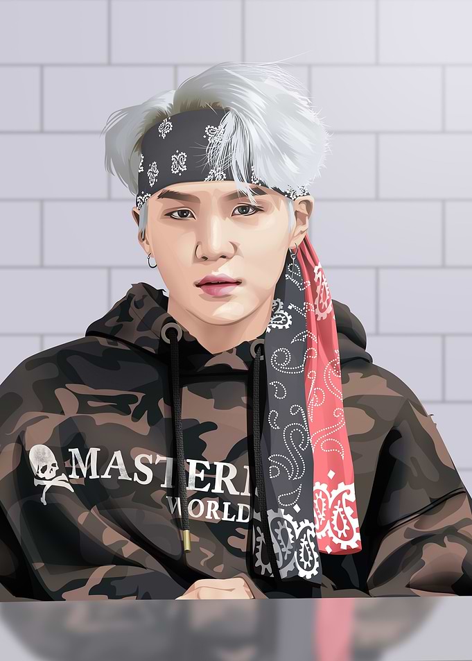 BTS Suga Mic drop