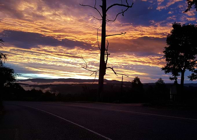 Sunset outside Sabie