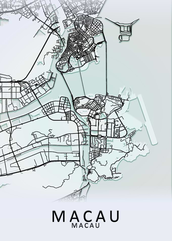 Macau City Map