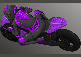 Rider Purple