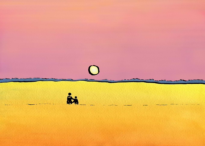 Rapeseed Sunset 1