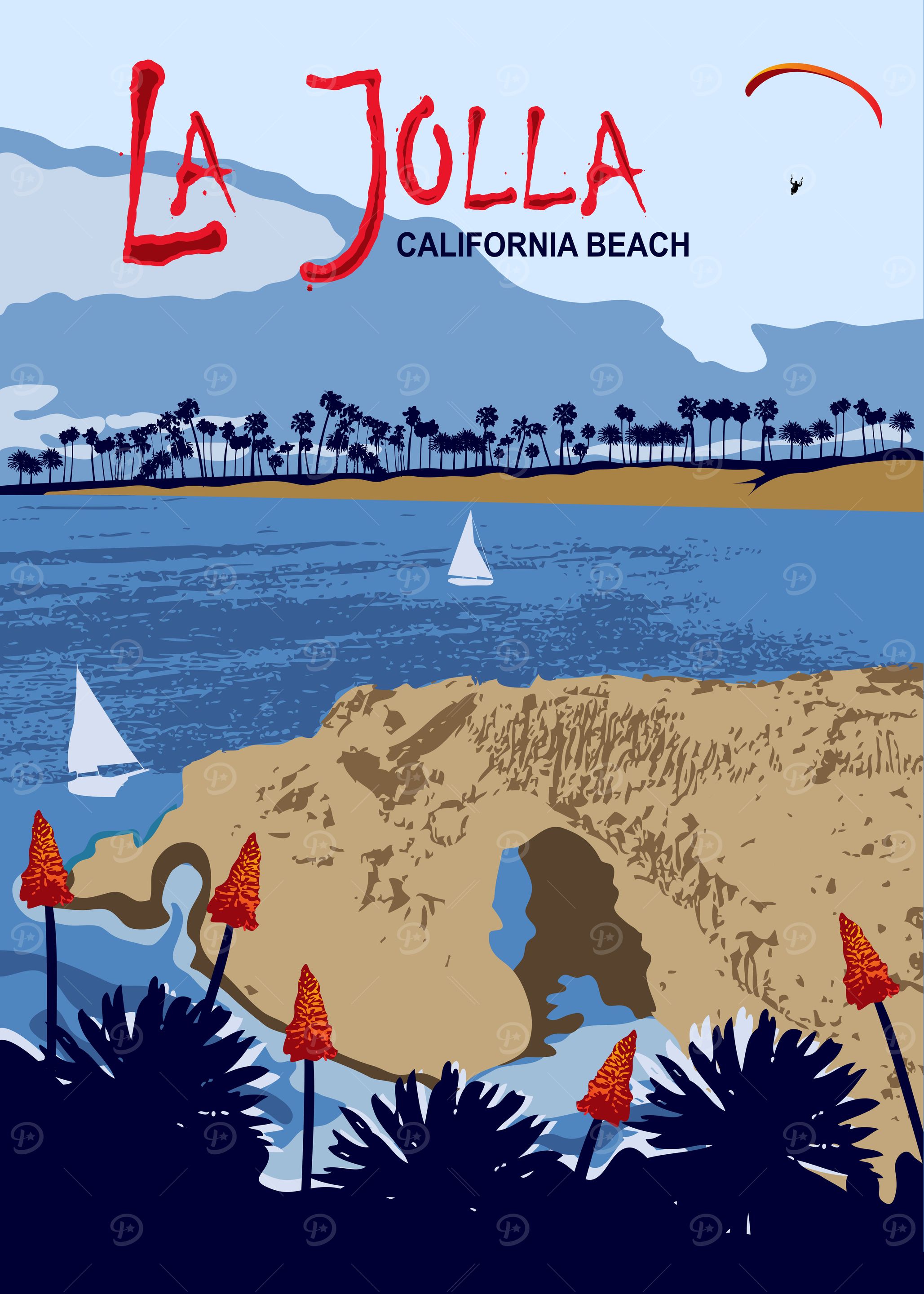 La Jolla beach