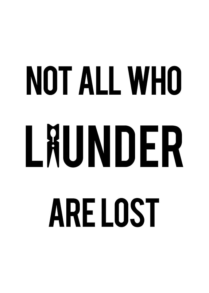 Laundry Funny Sign