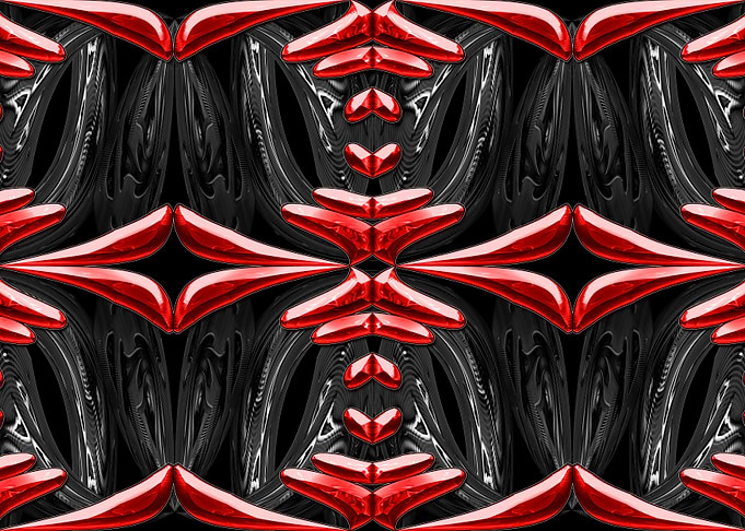 Alien Red Lipstick Drone