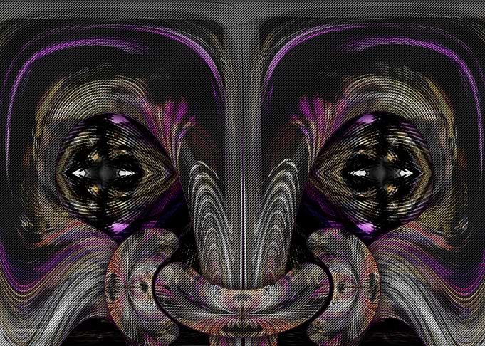 Purple Eyes Dream Alien