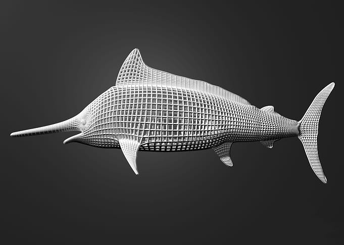 Swordfish Wire Trophy