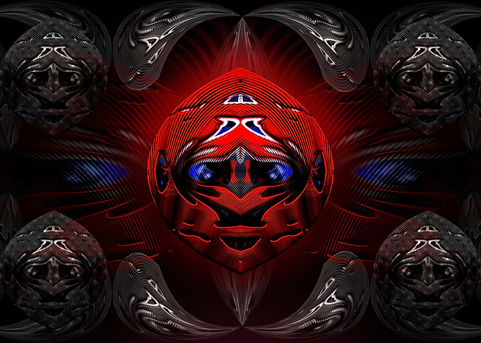 Alien Head Blow Deep Him