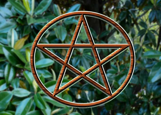 Pentagram and Magnolia