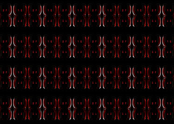 Black Red White Cage 2