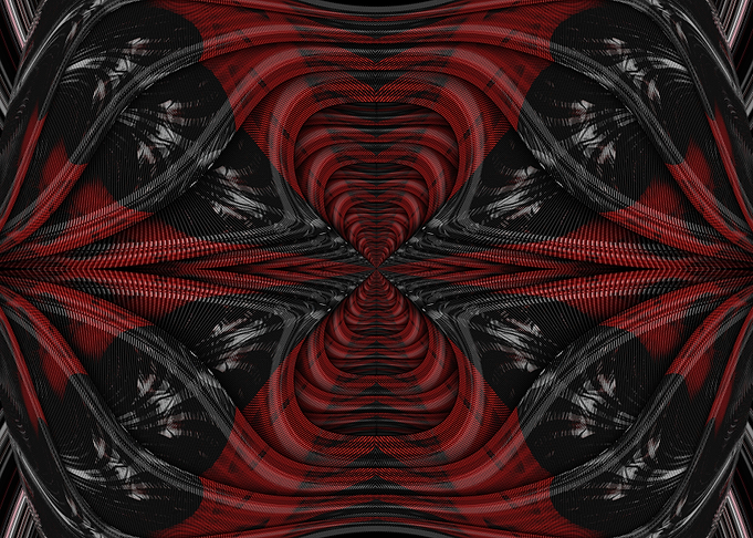 Red Alien Net Cage Nest