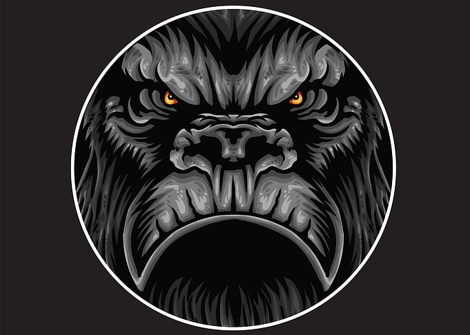 Angry Gorilla
