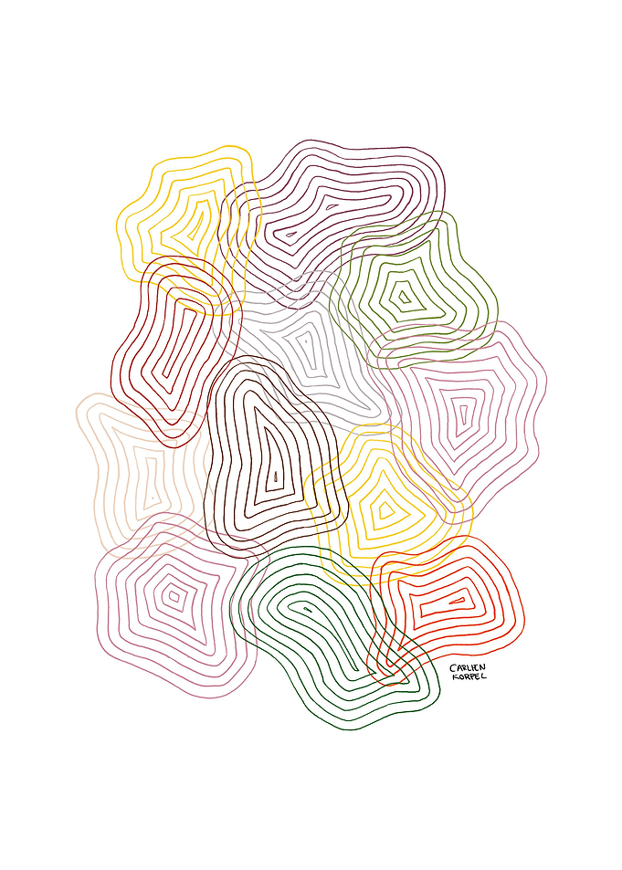 Abstract circles