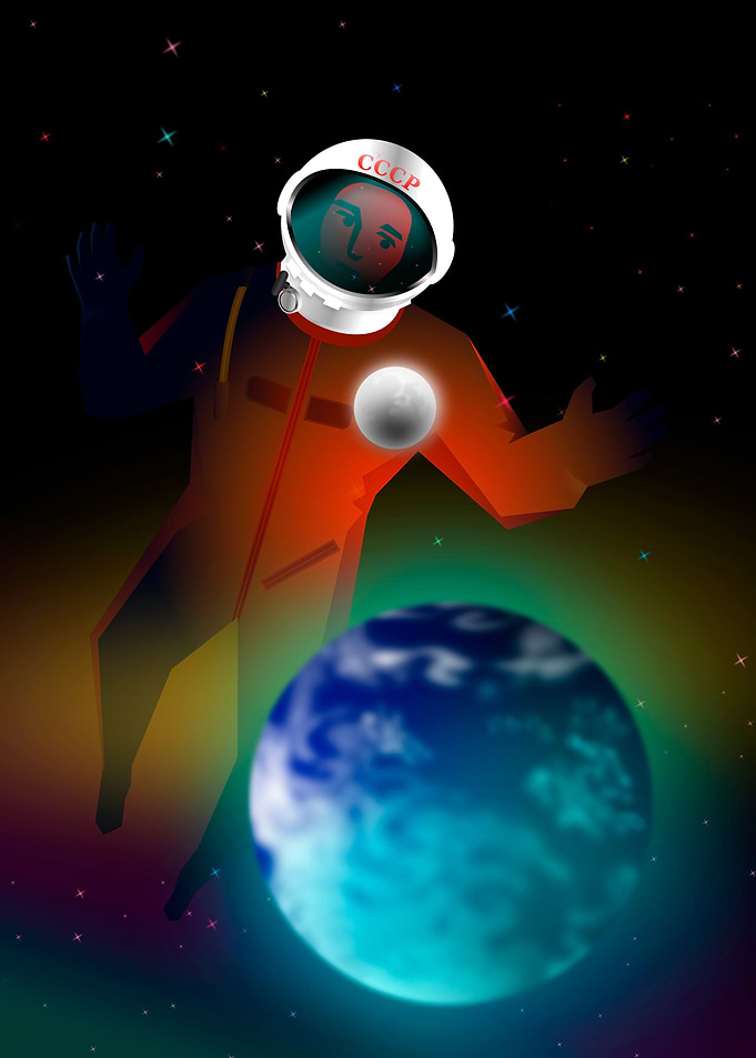 First man in space