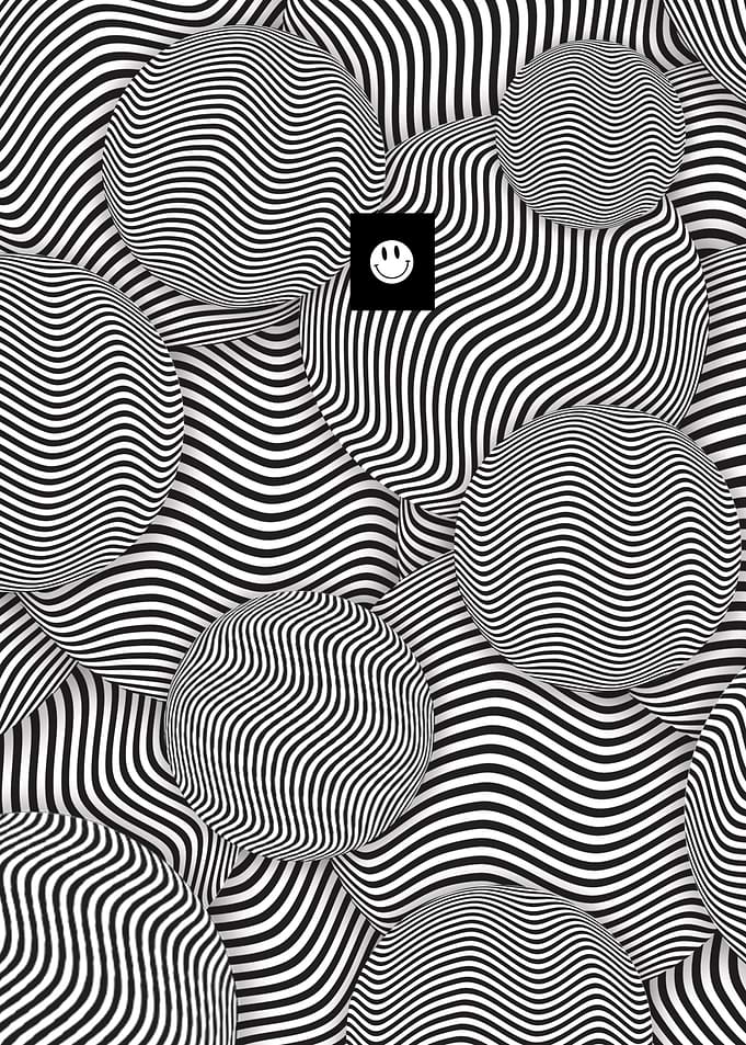 Trippy Rave Poster Art