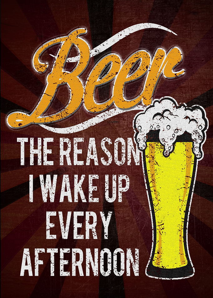Beer reason to wake up