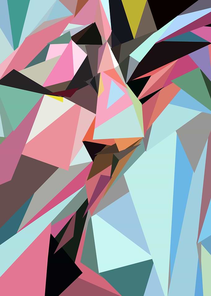 Kiss Blue Poly