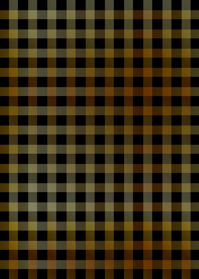 Gold stripes on black