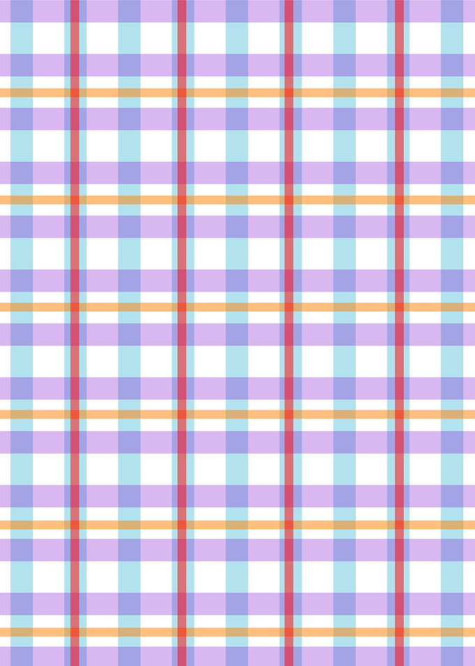 Vibrant stylish fabric pat