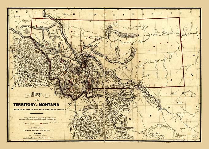 Montana Territory 1865