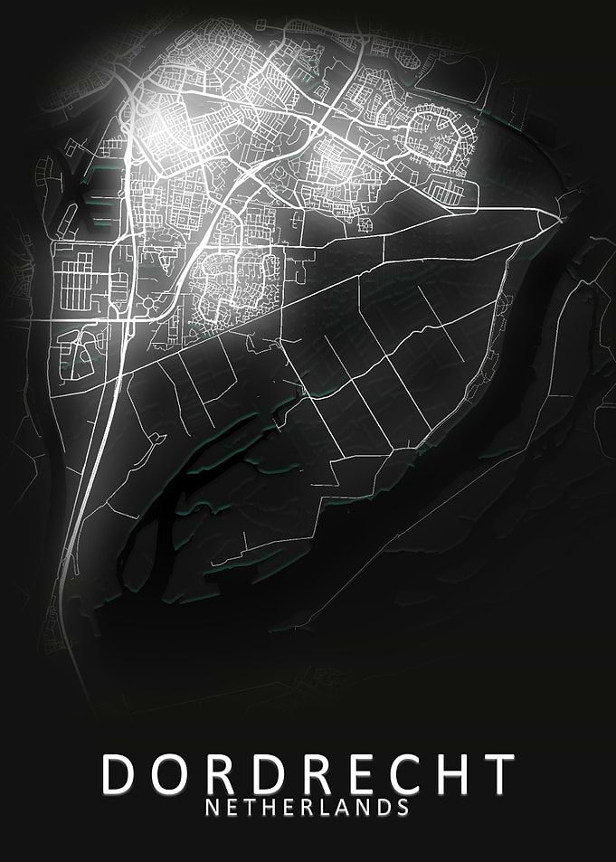 Dordrecht Netherlands Map