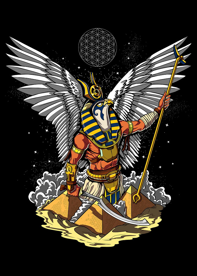 Horus Egyptian Falcon God