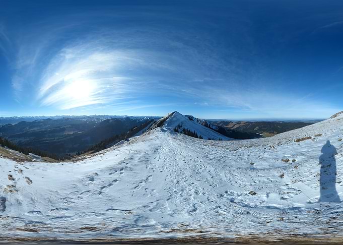 Snowy Mountain Tops