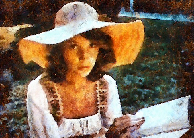 Girl In Repose