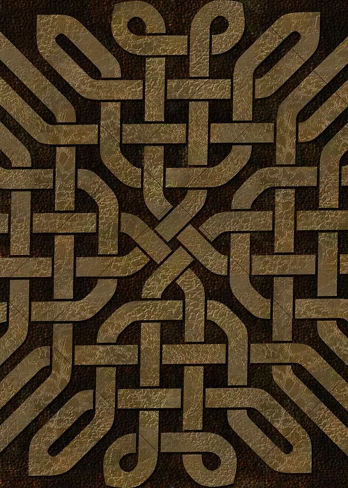 Light Leather Celtic Knot