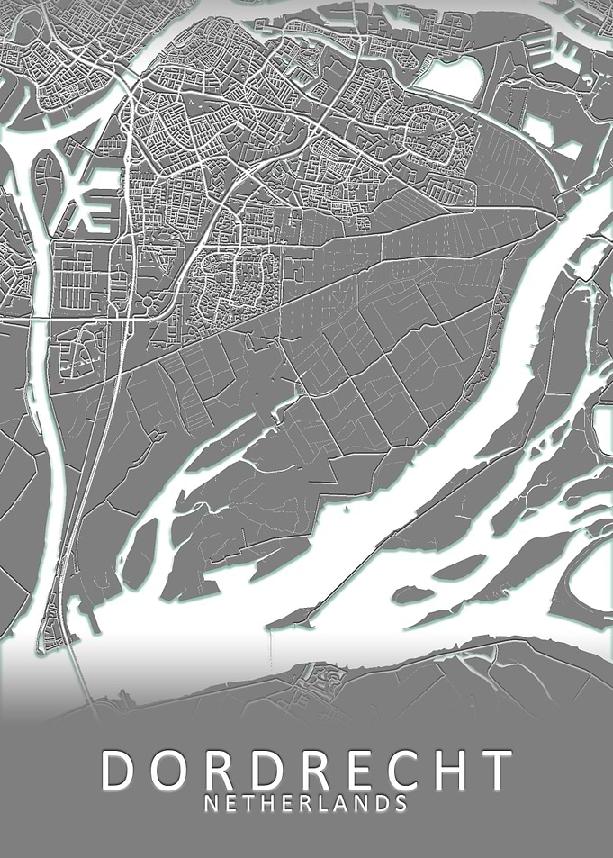 Dordrecht Netherlands Map