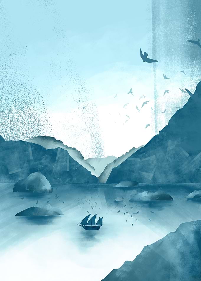 Boat on the lake